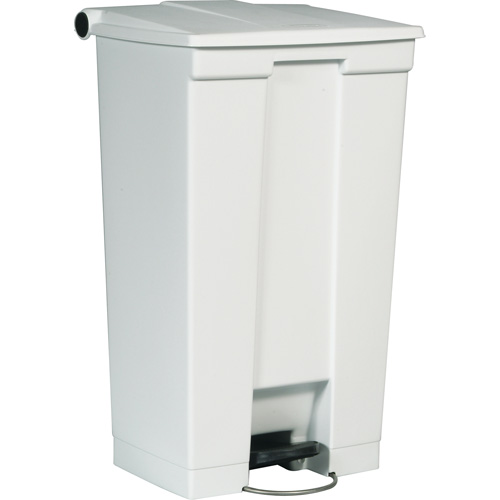 Flat Top Trash Can, Polyethylene, 23 US gal. Capacity Infinity Industrial Services Inc.
