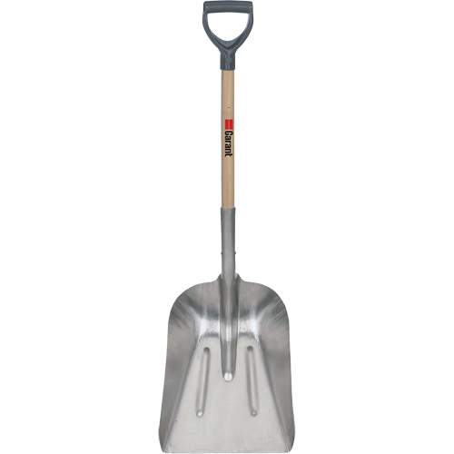 #8 Grain Scoop Shovel, Wood, Aluminum Blade, D-Grip Handle, 29" Length Infinity Industrial Services Inc.