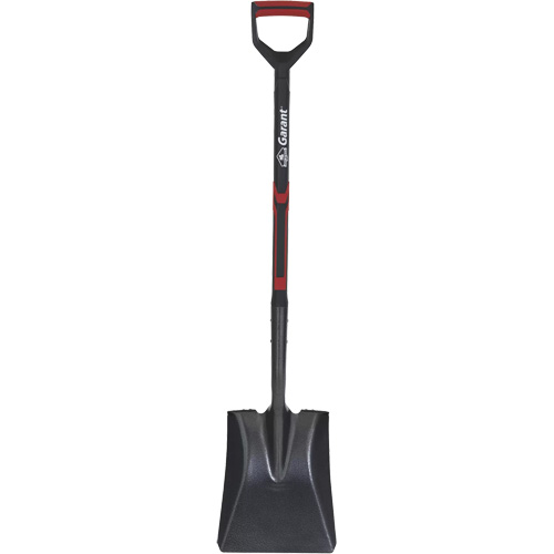 Square Point Shovel, Tempered Steel Blade, D-Grip Handle, 31" Long Infinity Industrial Services Inc.