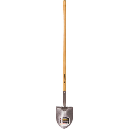 Round Point Shovel, Forged Steel Blade, Hardwood, Straight Handle Infinity Industrial Services Inc.