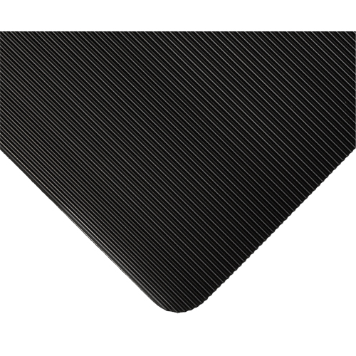 Standard Mat No.381, Ergonomic, 3' x 105' x 1/8", Black Infinity Industrial Services Inc.
