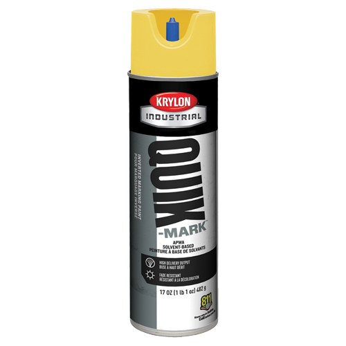 Peinture de marquage industrielle invers&eacute;e &agrave; base de solvant Quik-Mark, 17 oz, Canette a&eacute;rosol Infinity Industrial Services Inc.