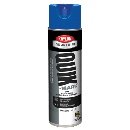 Industrial Quik-Mark Solvent-Based Inverted Marking Paint, 17 oz., Aerosol Can Infinity Industrial Services Inc.