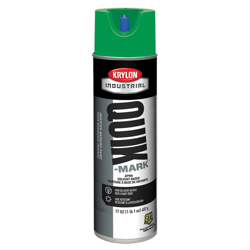 Industrial Quik-Mark Solvent-Based Inverted Marking Paint, 17 oz., Aerosol Can Infinity Industrial Services Inc.