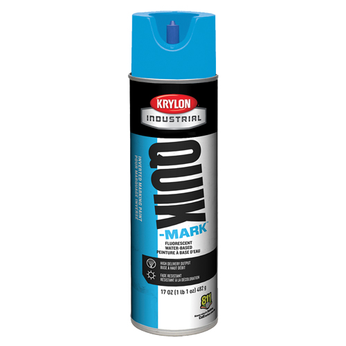 Peinture de marquage industrielle invers&eacute;e &agrave; base d'eau Quik-Mark, 17 oz, Canette a&eacute;rosol Infinity Industrial Services Inc.