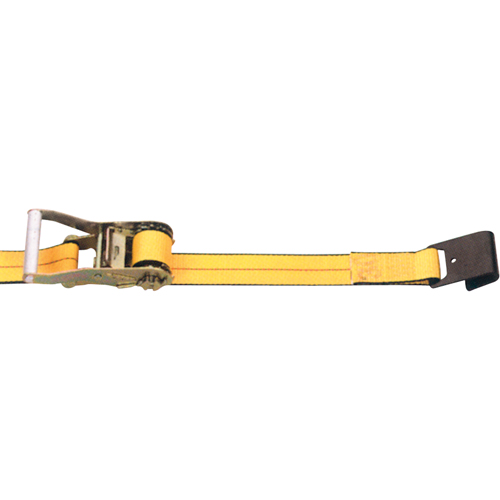 Ratchet Straps, Flat Hook, 2" W x 30' L, 3335 lbs. (1513 kg) Working Load Limit Infinity Industrial Services Inc.