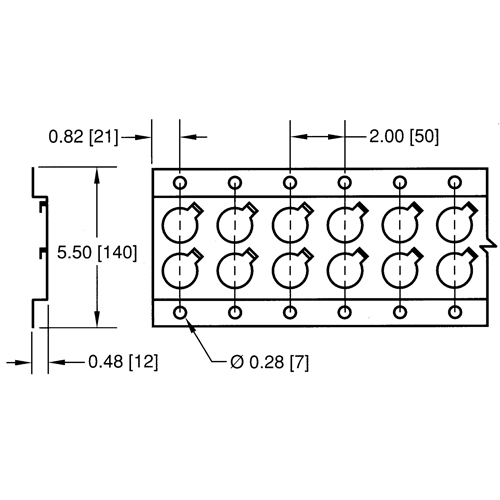 Logistic Tracks - Series E Track Horizontal Infinity Industrial Services Inc.