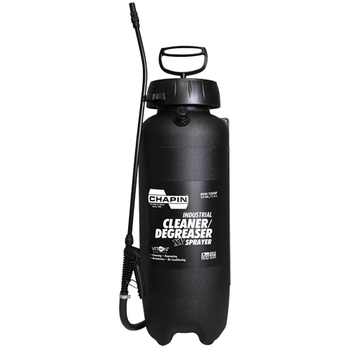 Industrial Viton Cleaner & Degreaser Sprayer, 3 gal. (11.36 L), Plastic/Polyethylene, 18" Wand Infinity Industrial Services Inc.