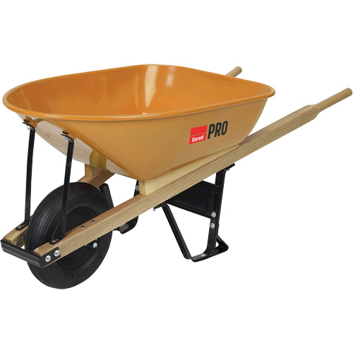 Pro Heavy-Duty Wheelbarrow, 6 cu. ft., Steel Tray Infinity Industrial Services Inc.