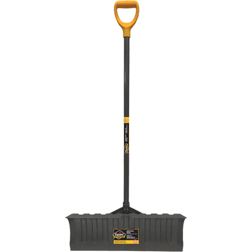 Pro Snow Pusher, Polypropylene Blade, D-Grip Handle, 20-3/4" W Infinity Industrial Services Inc.
