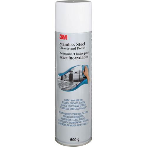 Stainless Steel Cleaner & Polish, 21.5 oz., Aerosol Can Infinity Industrial Services Inc.