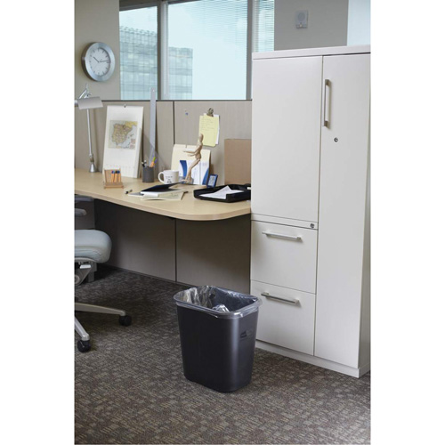 Soft Wastebasket, 28 Quarts, Plastic Infinity Industrial Services Inc.