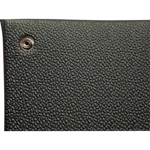 Tapis Comfort-King antistatique, 3' la x 60' lo x 3/8" &eacute;p, Rugueux, Gris Infinity Industrial Services Inc.