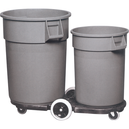 Socle roulant Tandem Brute, Noir Infinity Industrial Services Inc.