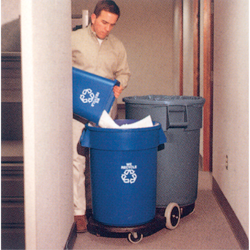 Socle roulant Tandem Brute, Noir Infinity Industrial Services Inc.