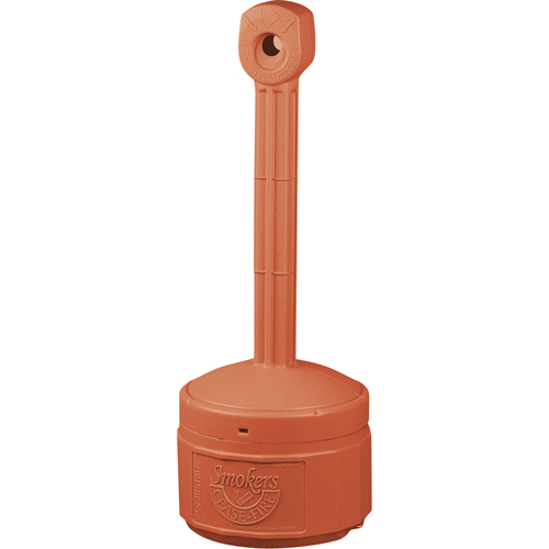 Smokers Cease-Fire&reg; Cigarette Butt Receptacle, Free-Standing, Plastic, 1 US gal. Capacity, 30" Height Infinity Industrial Services Inc.