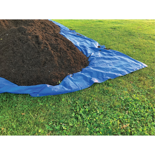 B&acirc;che, Standard, Bleu, 7' x 5' x 4 mils Infinity Industrial Services Inc.