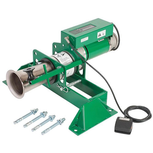 UT10-22 Ultra Tugger&reg; 10 Electric Cable Puller with Floor Mount Infinity Industrial Services Inc.