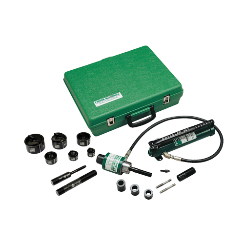 Hydraulic Knockout Kit with Hand Pump and Slug-Buster&reg; Punches Infinity Industrial Services Inc.