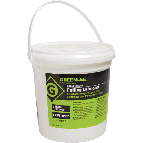 Cable Cream Pulling Lubricant, Bucket Infinity Industrial Services Inc.