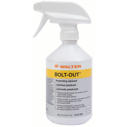 Empty Refillable Trigger Sprayer for BOLT-OUT, Round, 500 ml, Plastic Infinity Industrial Services Inc.