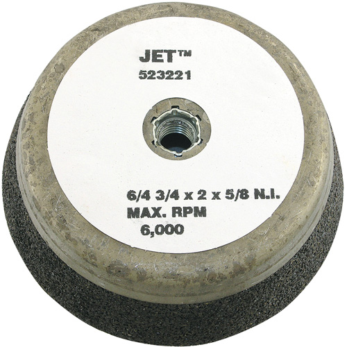 Resin Bond Cup Wheel, 6" x 2", 5/8"-11NC Arbor, Type 11 Infinity Industrial Services Inc.