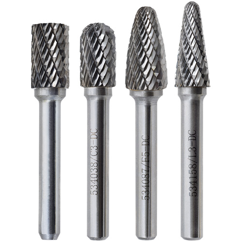 CBHP-4 Premium Carbide Bur Set, 4 Pieces Infinity Industrial Services Inc.