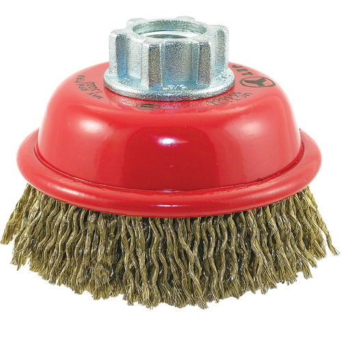 Brosse-boisseau &agrave; fils ondul&eacute;s MAXI-CRIMPED de premi&egrave;re qualit&eacute; Infinity Industrial Services Inc.