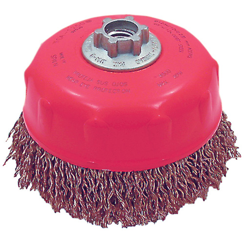 Brosse-boisseau &agrave; fils ondul&eacute;s MAXI-CRIMPED de premi&egrave;re qualit&eacute; Infinity Industrial Services Inc.