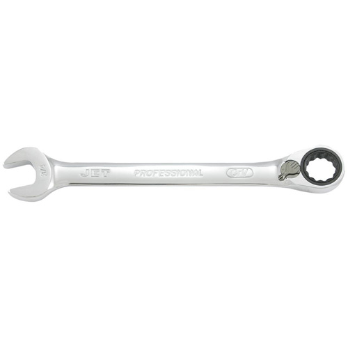 Long Pattern Reversible Ratcheting Combination Wrench, 7/16", Chrome Finish Infinity Industrial Services Inc.