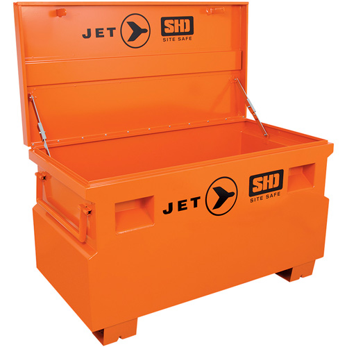 JSB-4824 Heavy-Duty Jobsite Tool Storage Box, 48-1/8" x 24-1/8" x 28-3/8", Steel, Orange Infinity Industrial Services Inc.