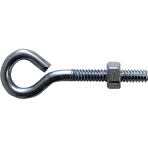 Eye Bolt, 3/8" Dia., 6" L, Zinc Plated Infinity Industrial Services Inc.