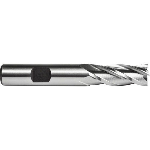 End Mill, 1" Dia., 4-1/2" L, 4 Flutes, 1" Shank, High Speed Steel Infinity Industrial Services Inc.