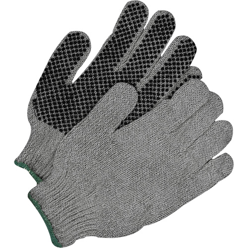 Gants &agrave; prise classique, Poly/coton, Un c&ocirc;t&eacute;, Grand Infinity Industrial Services Inc.
