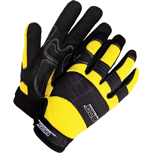 Heavy-Duty Performance Gloves with Padded Palms, Synthetic Palm, Size X-Large Infinity Industrial Services Inc.