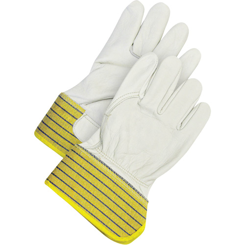 Gants d'ajusteur classiques, Grand, Paume en Cuir fleur de vache, Doublure en Molleton Infinity Industrial Services Inc.