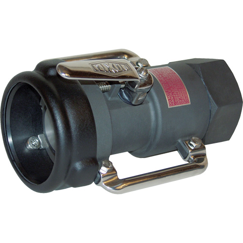 Bayonet Style Dry Disconnect Straight Swivel Coupler, Anodized Aluminum, 3", Female NPT, 85 PSI Infinity Industrial Services Inc.