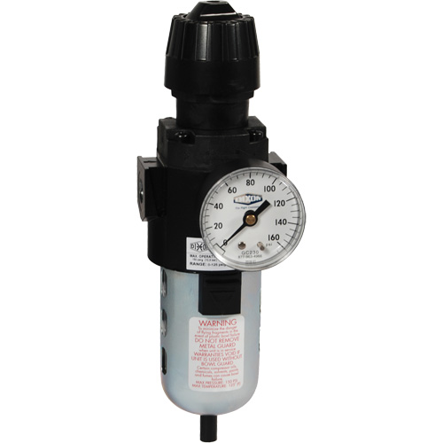 Wilkerson Compact Filter/Regulator, 1/2" NPT, 150 PSI Max. PSI, Standard Infinity Industrial Services Inc.