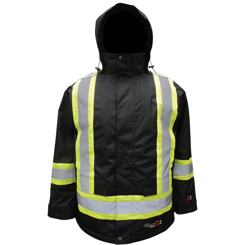 Journeyman Insulated Parka, 3X-Large, Black Infinity Industrial Services Inc.