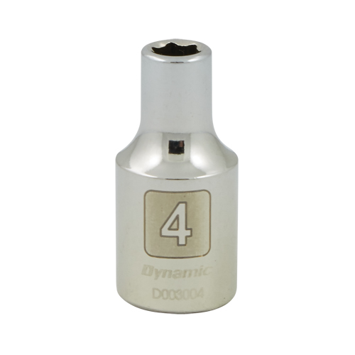 Metric Socket, 4 mm, 1/4" Drive, 6 Points Infinity Industrial Services Inc.