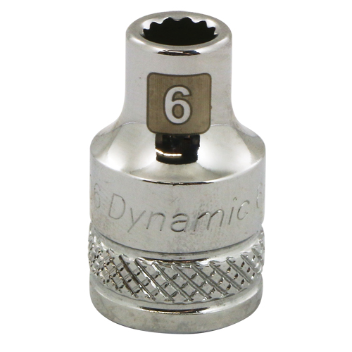 Metric Socket, 6 mm, 3/8" Drive, 12 Points Infinity Industrial Services Inc.