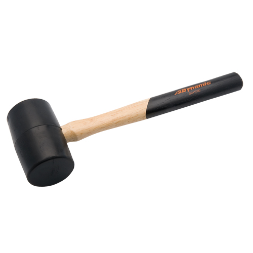 Rubber Mallet, 1.5 lbs., Wood Handle, 13" L Infinity Industrial Services Inc.