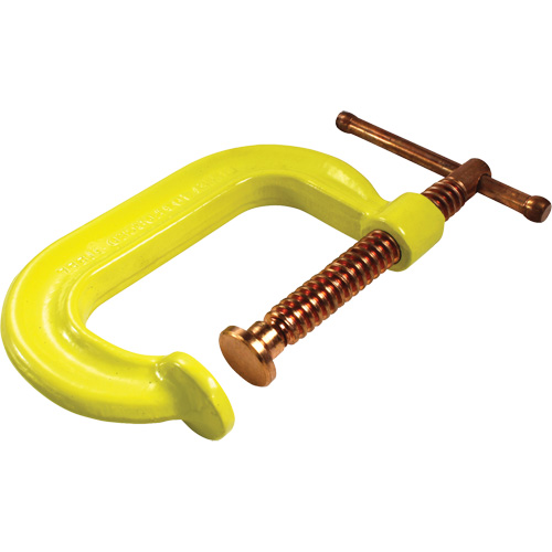 Serre-joint en C &agrave; gorge profonde pour service normal, Capacit&eacute; de 2" (51 mm), Profondeur de gorge de 2-1/8" (54 mm) Infinity Industrial Services Inc.