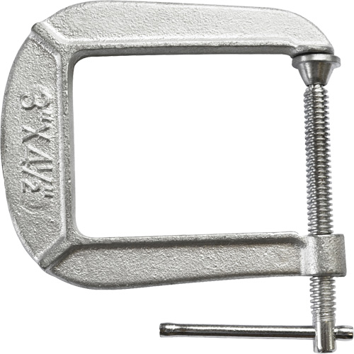 Serre-joint en C de s&eacute;rie l&eacute;g&egrave;re, Capacit&eacute; de 3" (76 mm), Profondeur de gorge de 4-1/2" (114 mm) Infinity Industrial Services Inc.