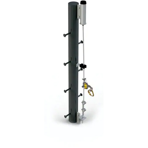 Support avec &eacute;cartement pour mat en acier Lad-Saf Infinity Industrial Services Inc.