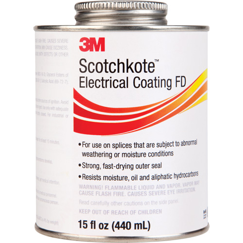 Scotchkote Electrical Coating FD, Clear, 15 oz., Can Infinity Industrial Services Inc.