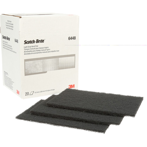 Scotch-Brite General Hand Pad, Silicon Carbide, 6" x 9", Ultra Fine Grit Infinity Industrial Services Inc.