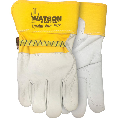 Double Trouble Gloves, One Size, Grain Cowhide Palm Infinity Industrial Services Inc.