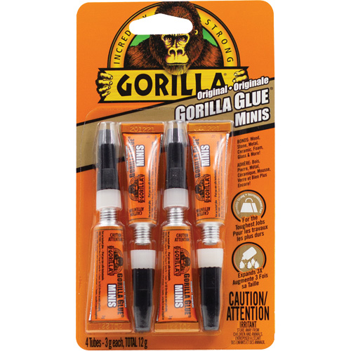 Original Glue, 4 x 3 g, Tube, Tan Infinity Industrial Services Inc.