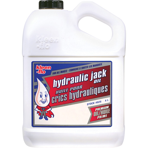 Huile hydraulique pour cric, 4 L, Cruche Infinity Industrial Services Inc.